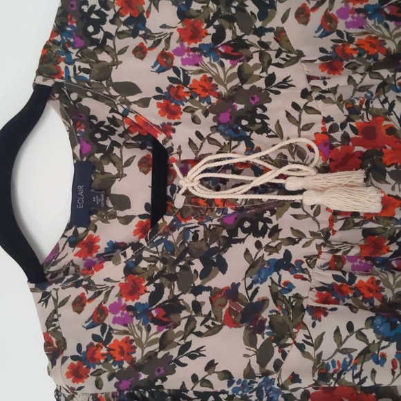 NWOT Floral shirt Eclair - Picture 3 of 10